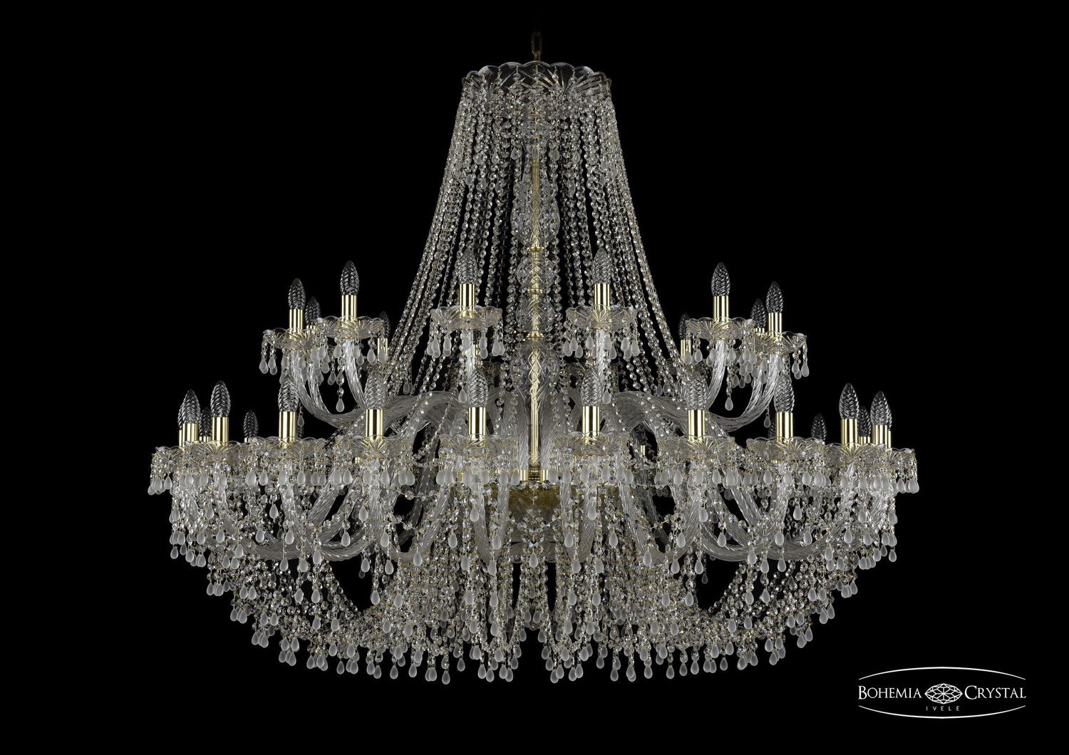 Хрустальная люстра Bohemia Ivele 1410/24+12/530 G V0300, 1410/24+12/530 G V0300
Хрустальная люстра Bohemia Ivele 1410/24+12/530 G V0300, 1410/24+12/530 G V0300