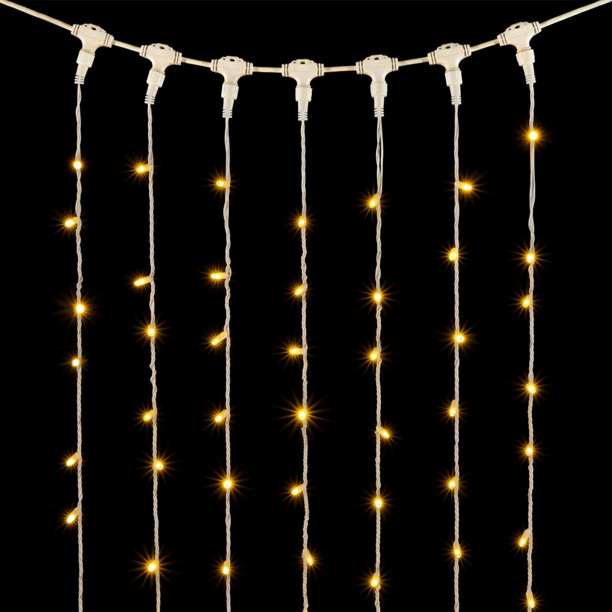Гирлянда Занавес с Колпачком 2 x 9 м Тепло-Белый 220В, 1800 LED, Провод Белый ПВХ, IP65 01-147, 01-147
Гирлянда Занавес с Колпачком 2 x 9 м Тепло-Белый 220В, 1800 LED, Провод Белый ПВХ, IP65 01-147, 01-147