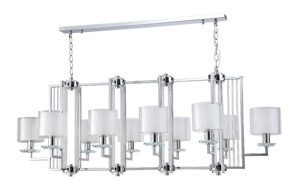 Подвесная люстра Crystallux NICOLAS NICOLAS SP10 L1300 NICKEL/WHITE, NICOLAS SP10 L1300 NICKEL/WHITE
Подвесная люстра Crystallux NICOLAS NICOLAS SP10 L1300 NICKEL/WHITE, NICOLAS SP10 L1300 NICKEL/WHITE