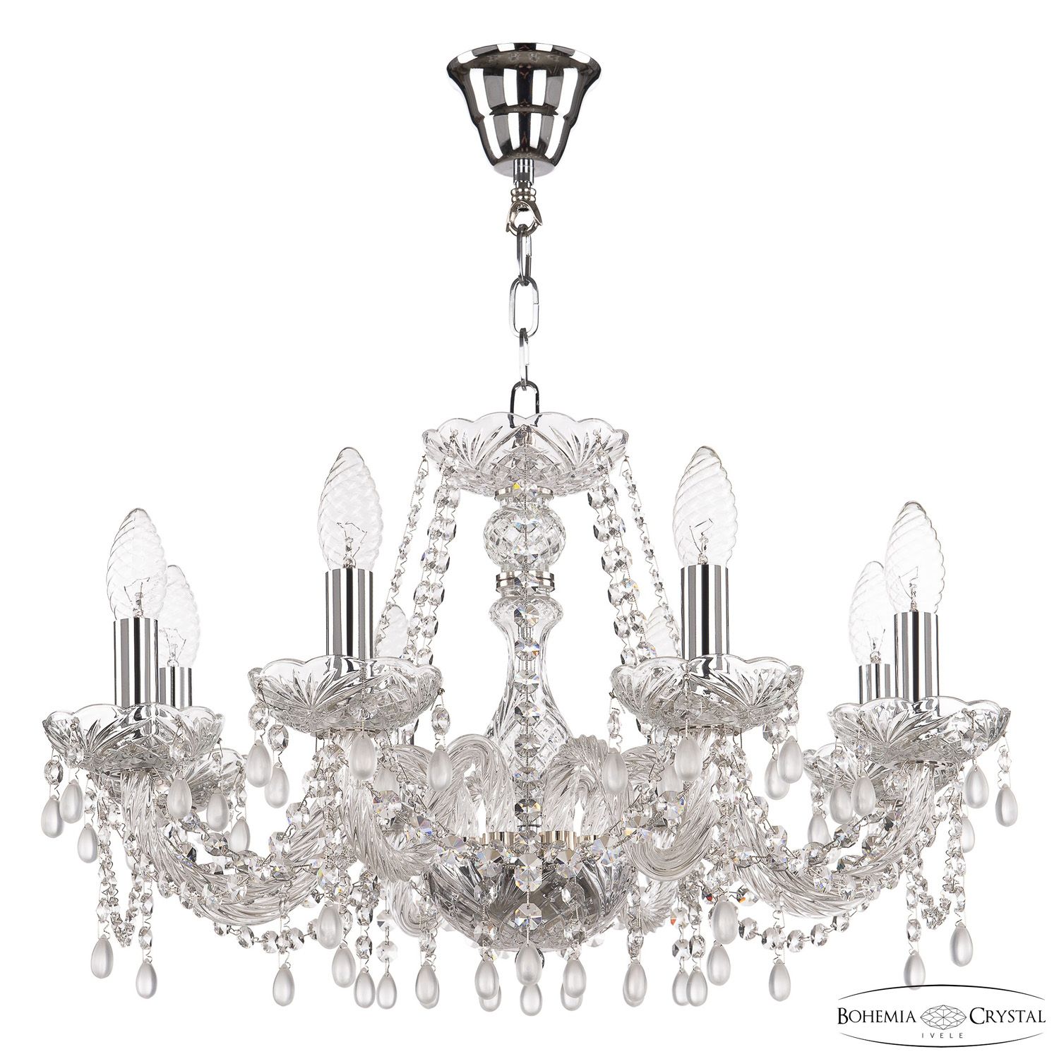 Хрустальная люстра Bohemia Ivele Crystal 112/8/195 Ni V0300, 112/8/195 Ni V0300
Хрустальная люстра Bohemia Ivele Crystal 112/8/195 Ni V0300, 112/8/195 Ni V0300