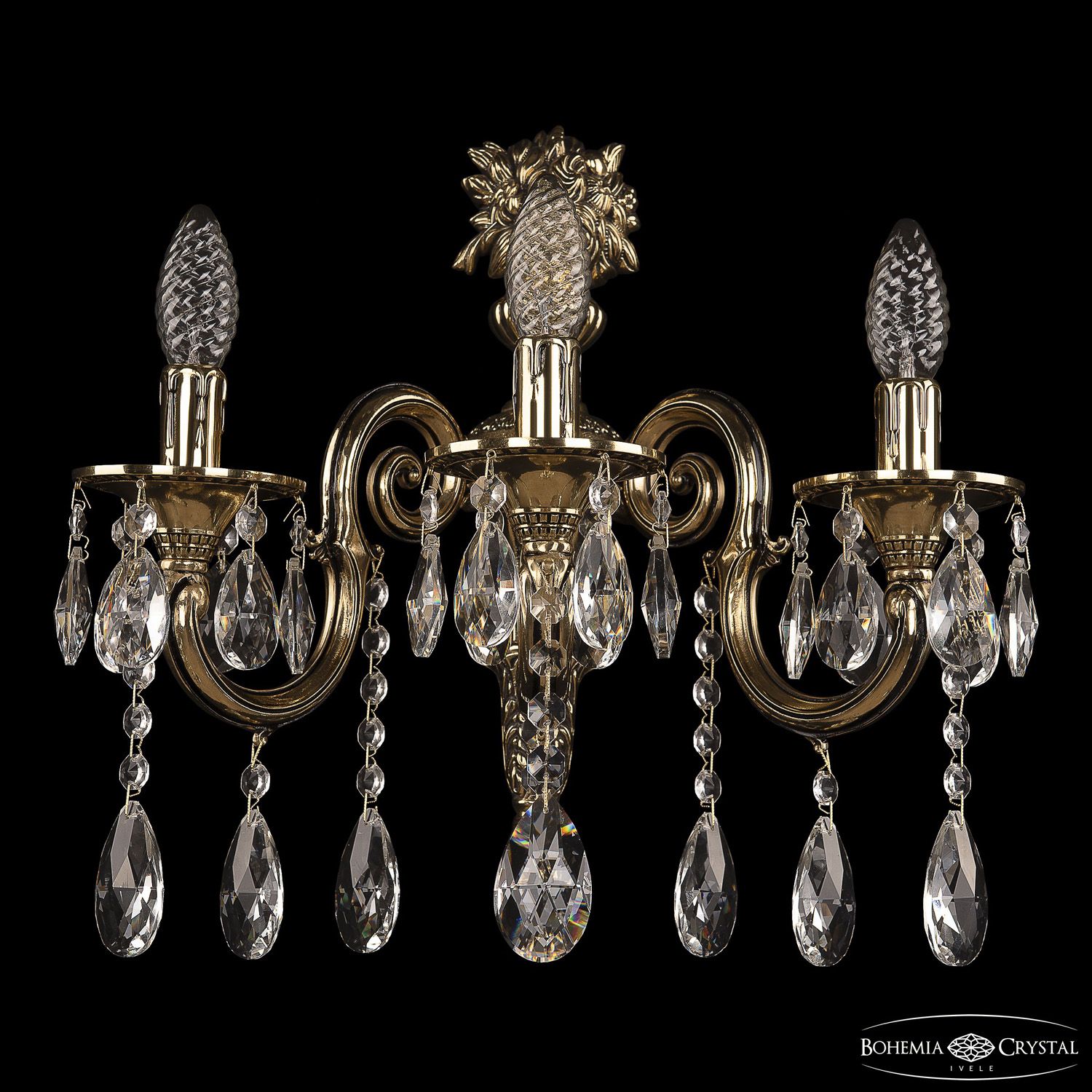 Бра Bohemia Ivele Crystal 7303B8/3/175 A GB, 7303B8/3/175 A GB 
Бра Bohemia Ivele Crystal 7303B8/3/175 A GB, 7303B8/3/175 A GB