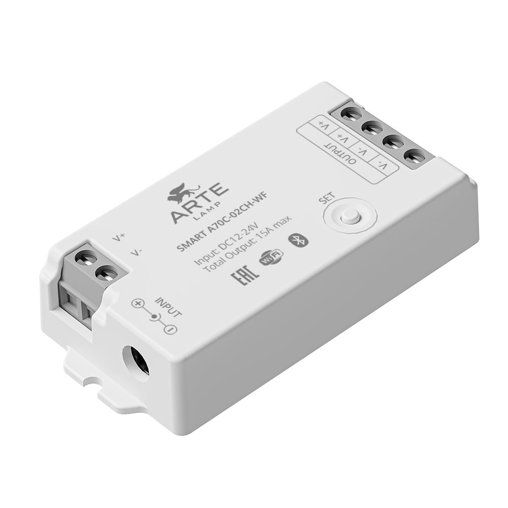 Пульт управления для контроллера светодиодными лентами ArteLamp SMART A70C-02CH-WF, A70C-02CH-WF
Пульт управления для контроллера светодиодными лентами ArteLamp SMART A70C-02CH-WF, A70C-02CH-WF