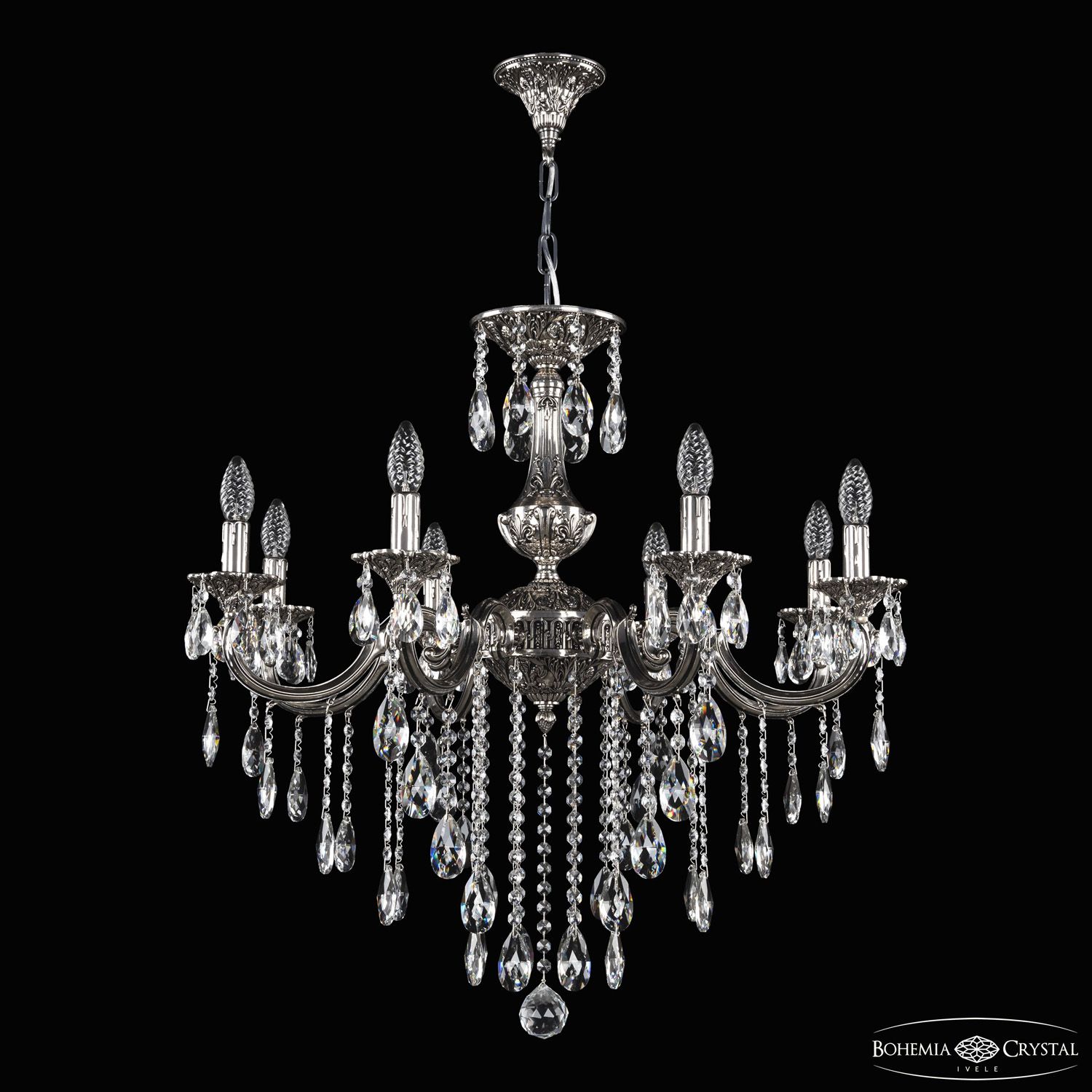 Хрустальная люстра Bohemia Ivele Crystal AL7801 AL78101/8/250 B NB, AL78101/8/250 B NB
Хрустальная люстра Bohemia Ivele Crystal AL7801 AL78101/8/250 B NB, AL78101/8/250 B NB