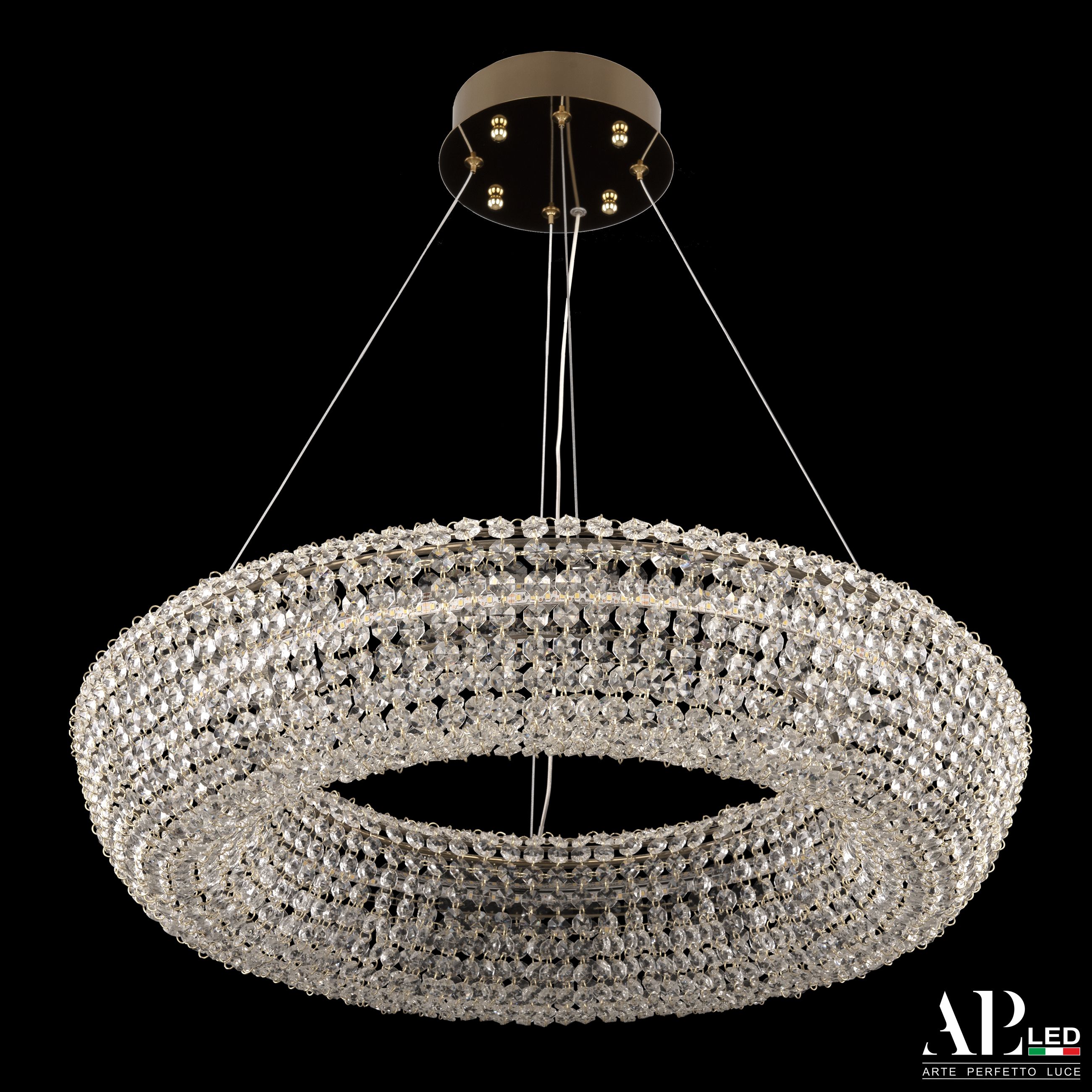 Хрустальная люстра APL LED Rimini S502.0.60.A.4000.Gold, S502.0.60.A.4000.Gold
Хрустальная люстра APL LED Rimini S502.0.60.A.4000.Gold, S502.0.60.A.4000.Gold