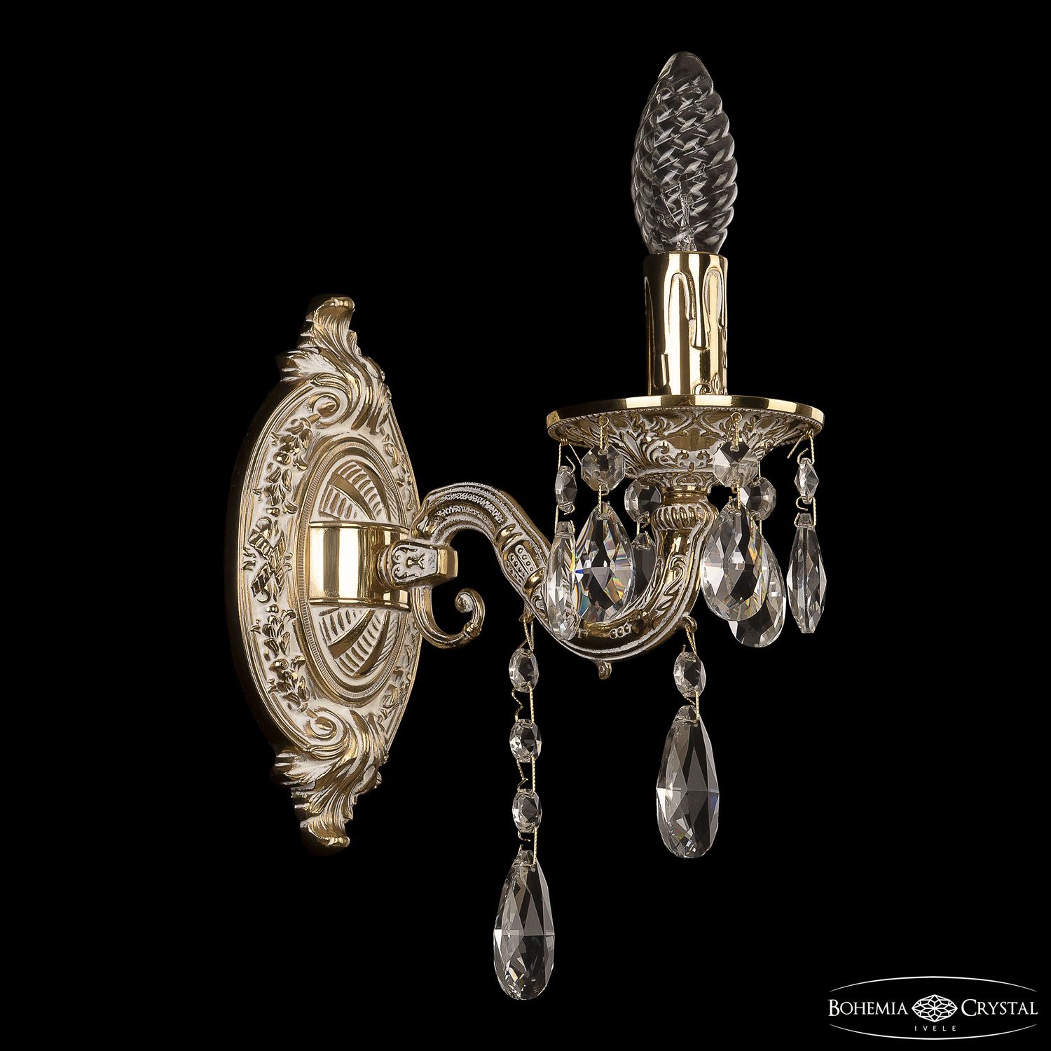 Бра Bohemia Ivele Crystal 7025B1/1/125 B GW, 7025B1/1/125 B GW