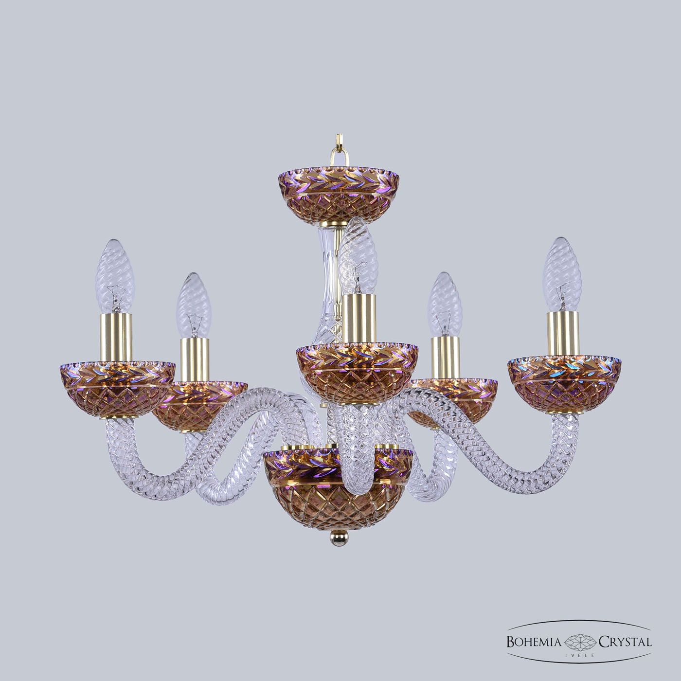 Хрустальная люстра Bohemia Ivele 1310/5/165 G Cl/777/M-1F, 1310/5/165 G Cl/777/M-1F
Хрустальная люстра Bohemia Ivele 1310/5/165 G Cl/777/M-1F, 1310/5/165 G Cl/777/M-1F