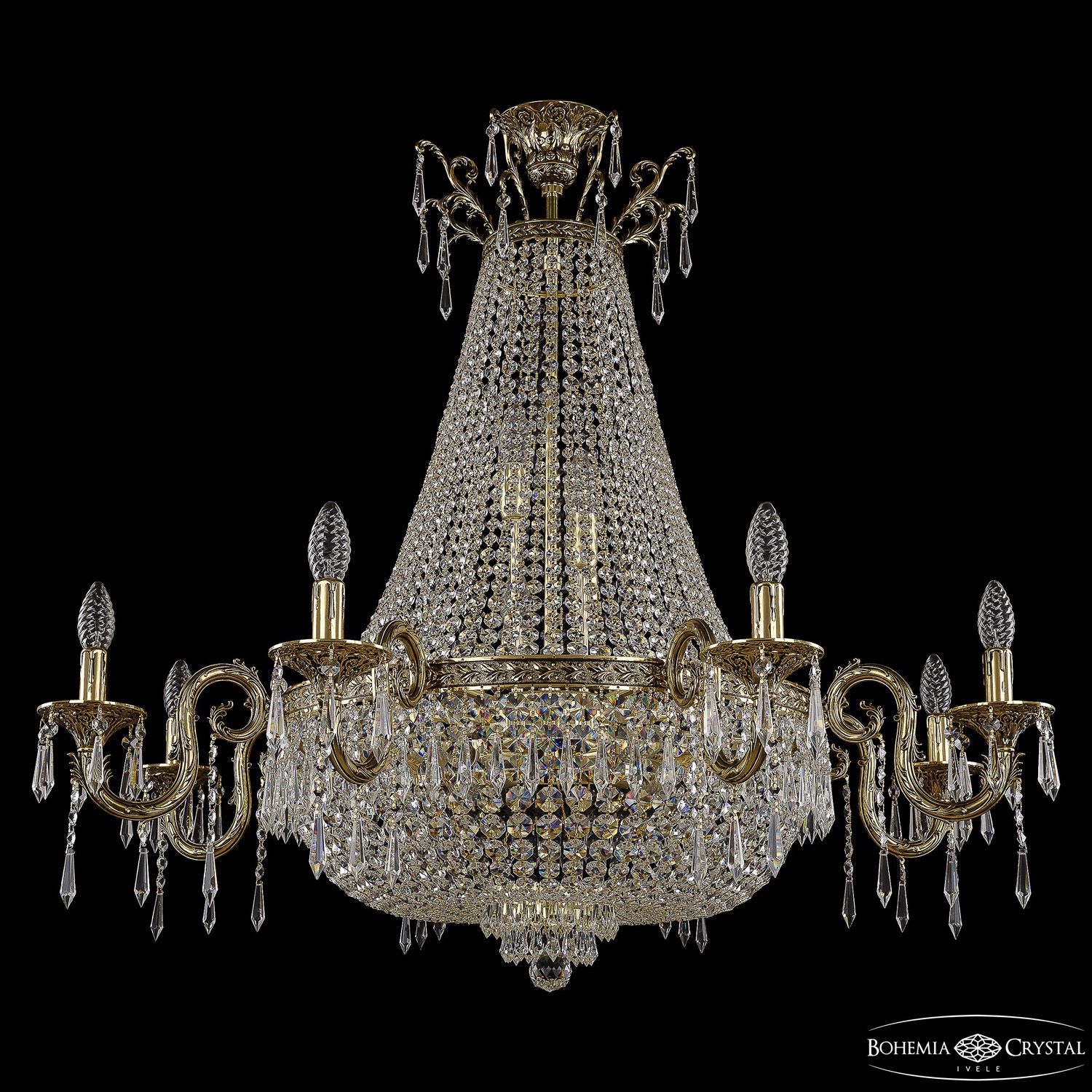 Хрустальная люстра Bohemia Ivele Crystal 2127H203/8/100IV/Y1 GB, 2127H203/8/100IV/Y1 GB
Хрустальная люстра Bohemia Ivele Crystal 2127H203/8/100IV/Y1 GB, 2127H203/8/100IV/Y1 GB