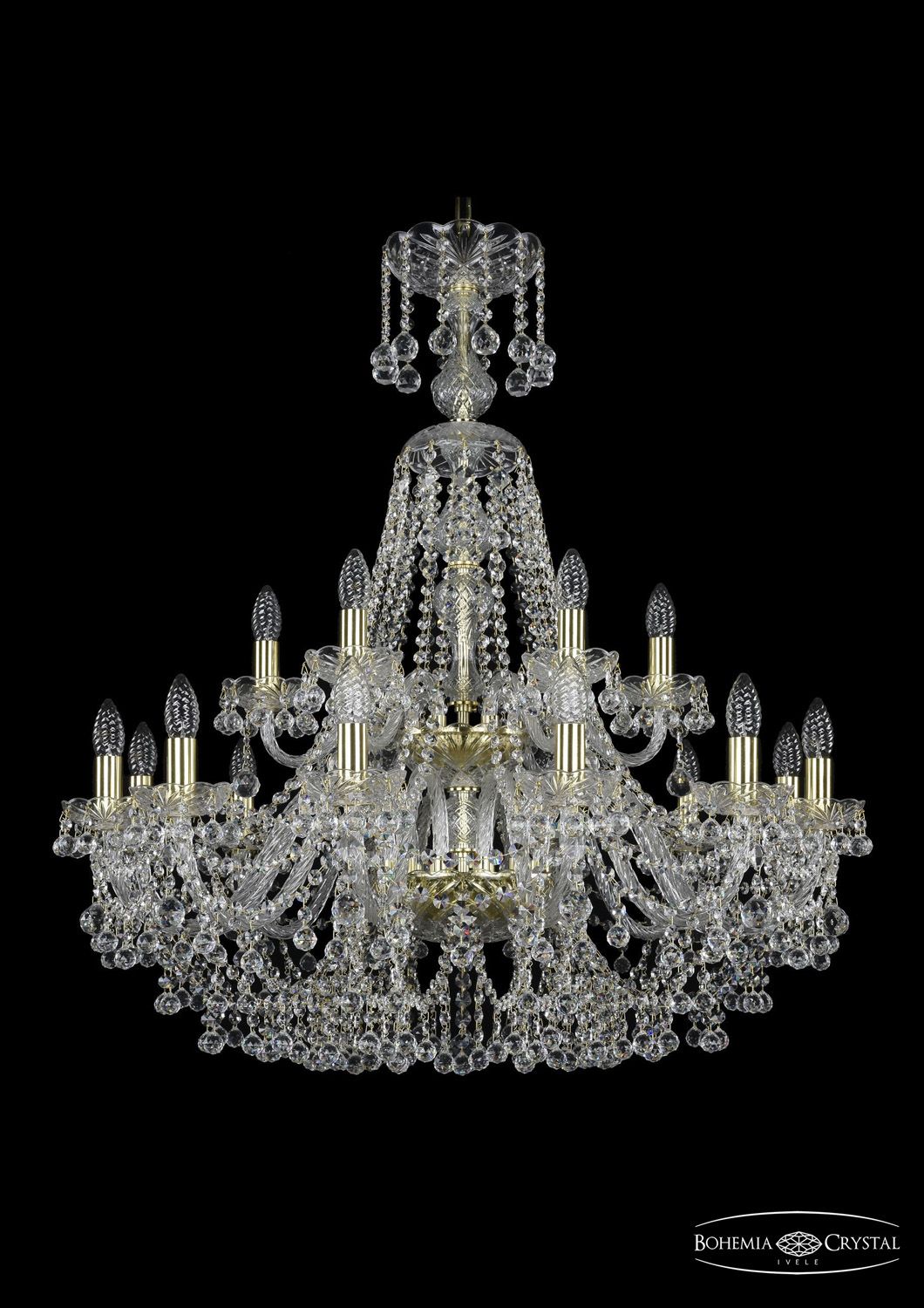 Хрустальная люстра Bohemia Ivele 1409/12+6/300/XL-94/2d G, 1409/12+6/300/XL-94/2d G
Хрустальная люстра Bohemia Ivele 1409/12+6/300/XL-94/2d G, 1409/12+6/300/XL-94/2d G
