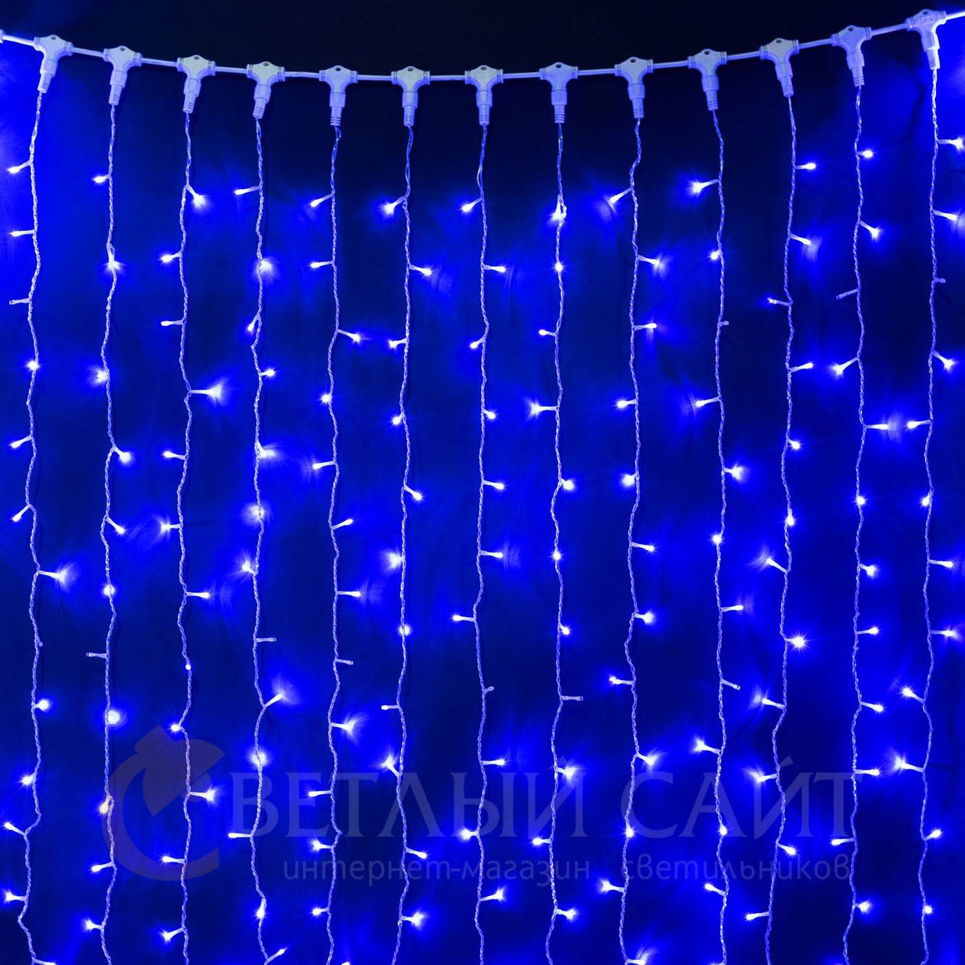 Гирлянда Занавес 2 x 2 м Синий 220В, 400 LED, Провод Прозрачный ПВХ, IP54 01-074, 01-074
Гирлянда Занавес 2 x 2 м Синий 220В, 400 LED, Провод Прозрачный ПВХ, IP54 01-074, 01-074