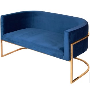 Диван ArtHomeDecor Woodstock ID-332 GL Blue