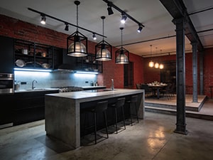 Кухня в стиле Лофт (Loft)
