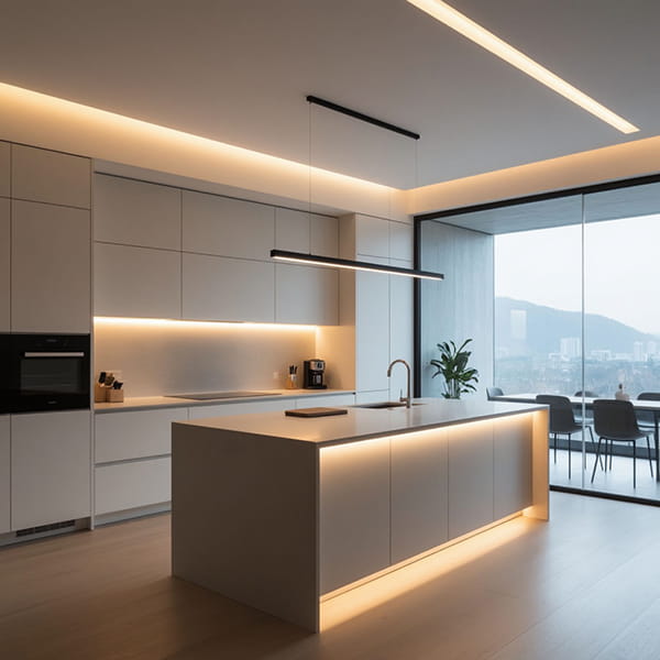 Правильное освещение кухни в 2026 году