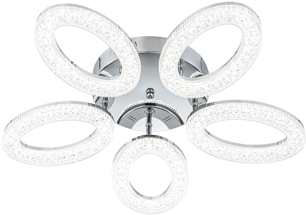 Люстра потолочная светодиодная с 5 лампочками (+ночной режим) с пультом Escada 10283/5LED_ESC