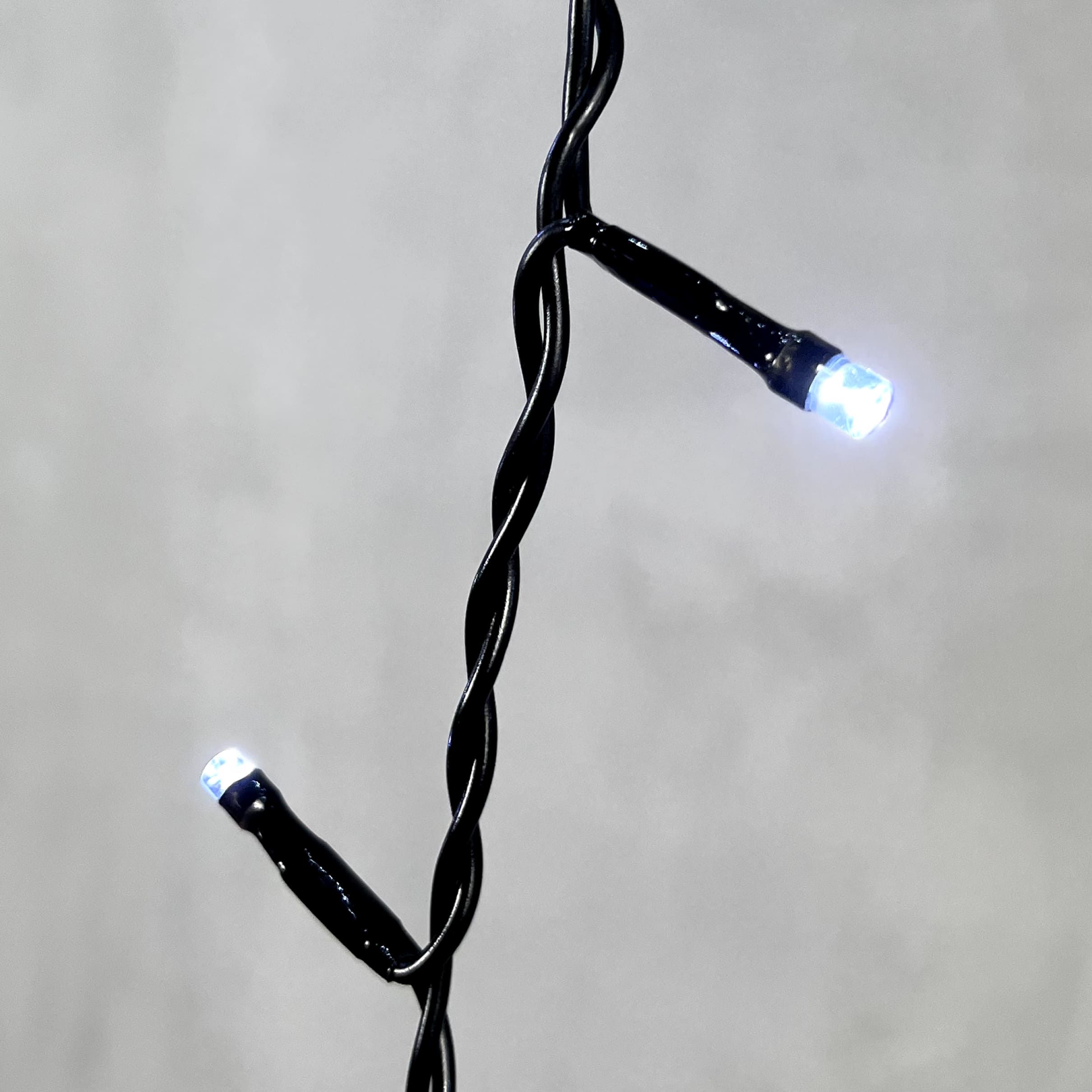 Гирлянда LTC Бахрома 3,1 x 0,5 м Белая с Мерцанием Белого Диода 220В, 150 LED PIL150BLW-11-2W