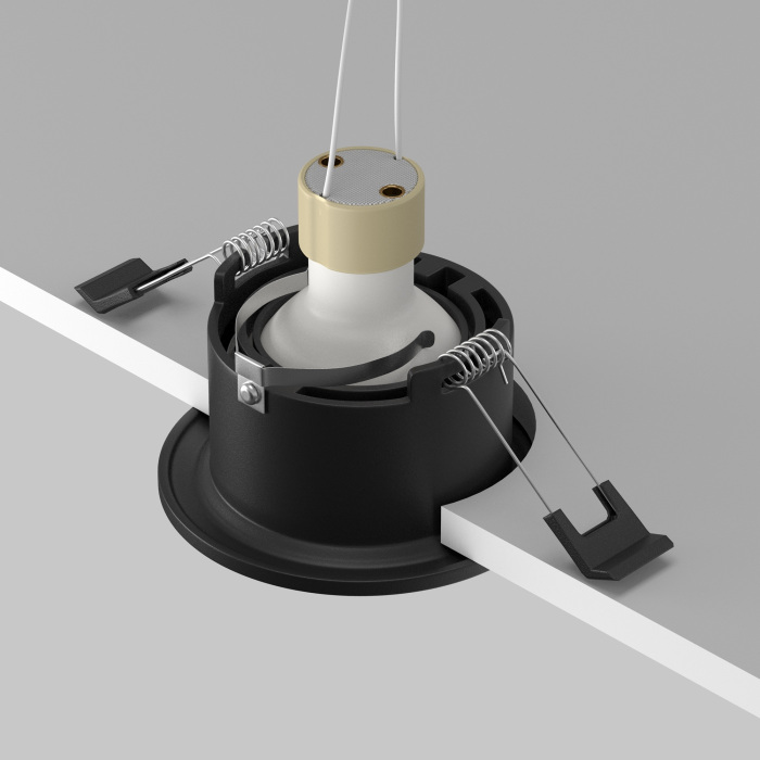 Встраиваемый светильник Maytoni DL027-GU10-B_MY