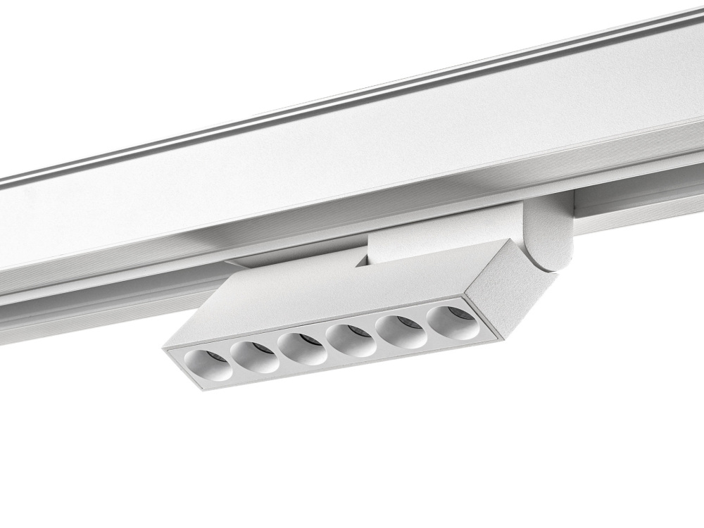 Трековый светильник светодиодный, магнитный, белый, 6Вт, 48V IP20 3000К Lumker SY-LINK-FL-WH-6-WW_SW