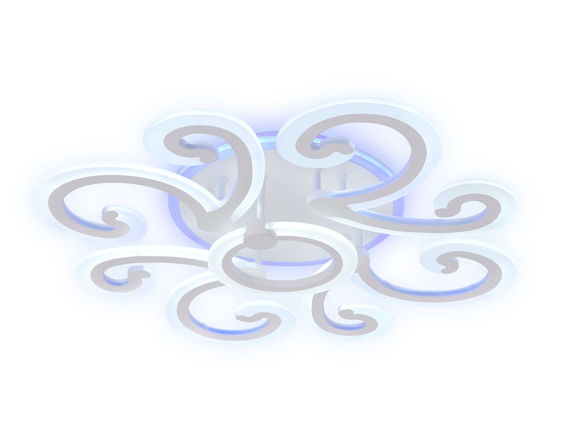 Потолочная люстра Ambrella light с пультом ACRYLICA FA5143_AMB