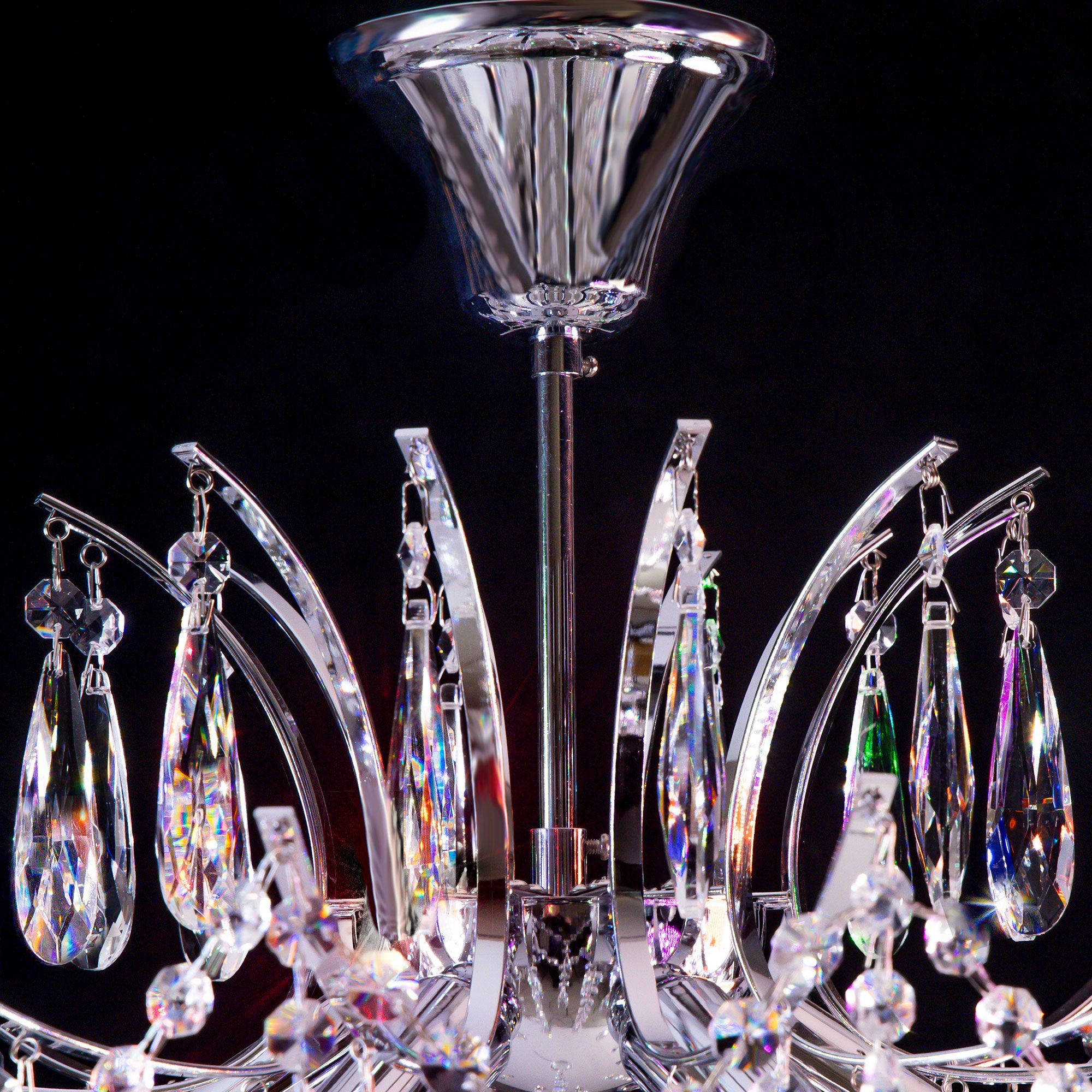 Потолочная люстра CitiLux Селена Хром CL302160