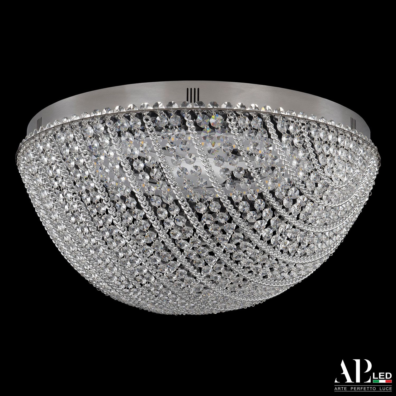 Хрустальная люстра APL LED Sicilia SH501.2.50.M.LED-DIM.Ni