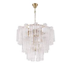 Подвесная люстра Crystallux ROSE ROSE SP15 BRASS_CR