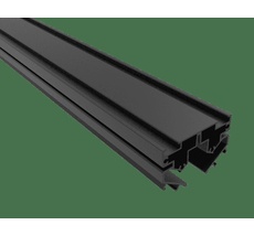 Встраиваемый магнитный шинопровод в натяжной ПВХ потолок Crystal Lux CLT 0.136 01 L2000 BL_CR