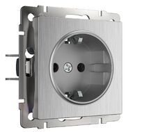 Розетка с заземлением Werkel WL09-SKG-01-IP20 a051368_WR
