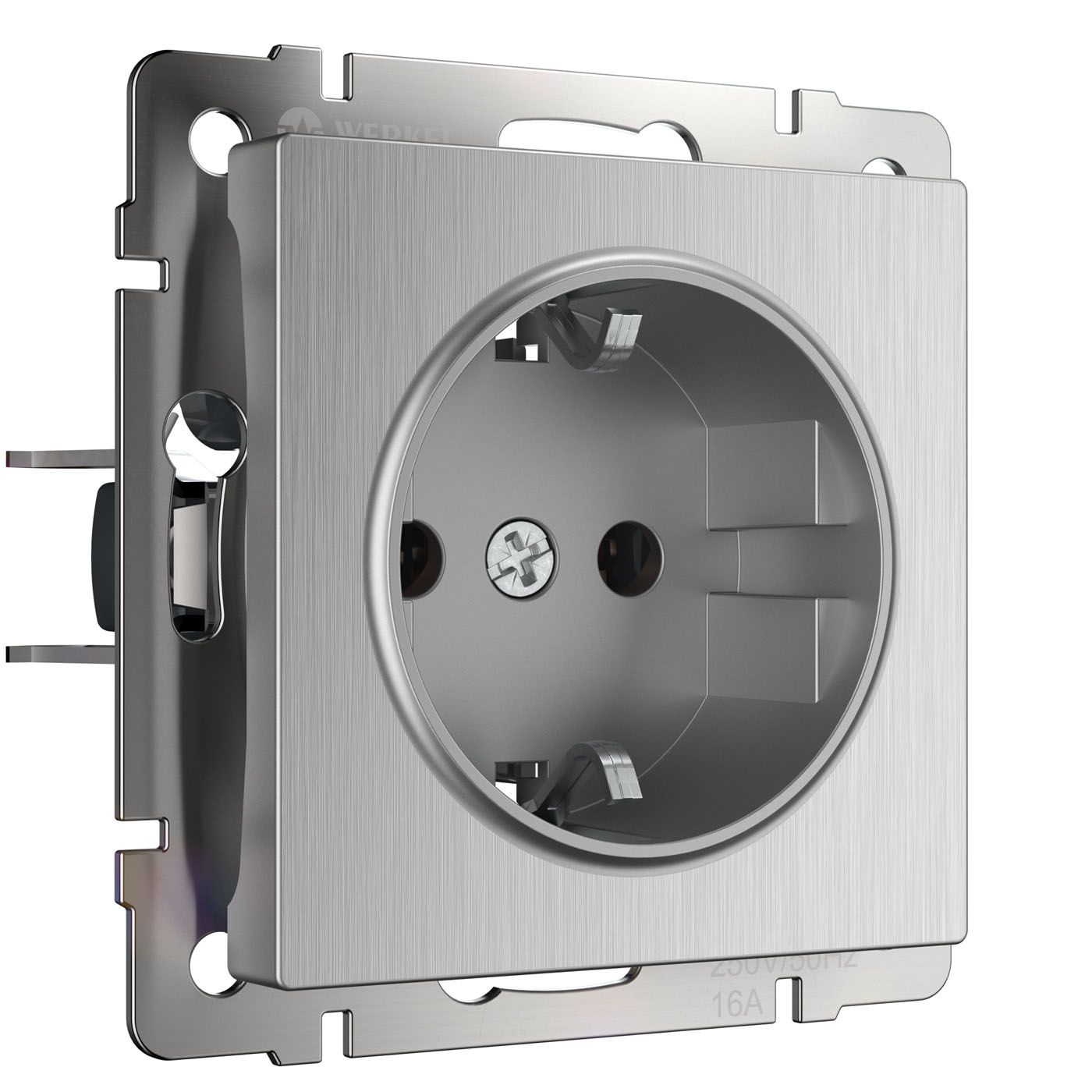 Розетка с заземлением Werkel WL09-SKG-01-IP20 a051368_WR