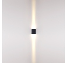 Фасадный светильник черный/металл Odeon Light 7188/10WL