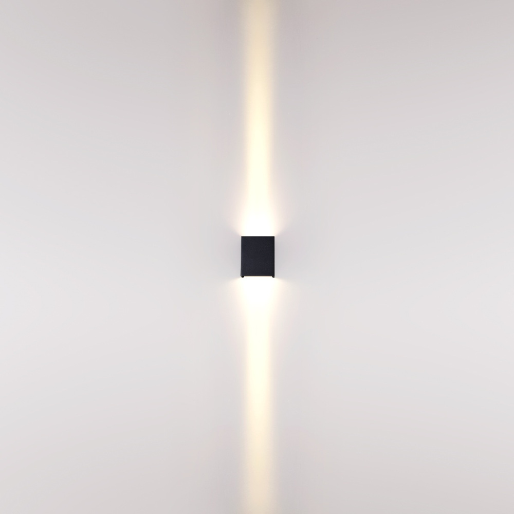 Фасадный светильник черный/металл Odeon Light 7188/10WL