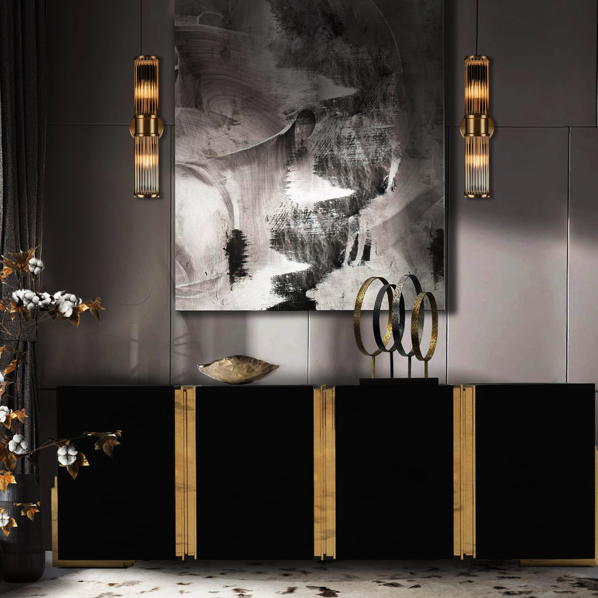 Настенный светильник LOFT IT Vessel 10449W/B CR_LF