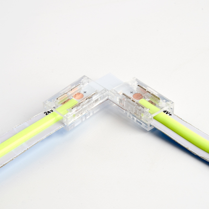 Соединитель угловой 10мм для ленты COB LS530, LD178 Feron 48275_FR