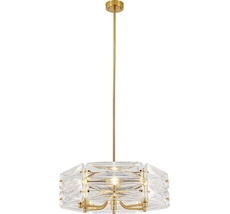 Потолочная люстра хрустальная на штанге (12046/6P Brass) Indigo V000500