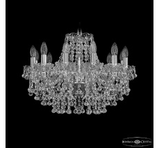 Хрустальная люстра Bohemia Ivele Crystal 1409/12/195 Ni_BI