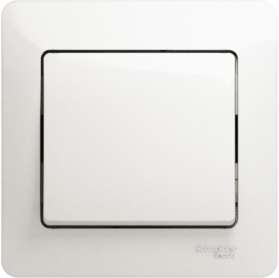 Выключатель встраиваемый одноклавишный (перламутровый) Systeme Electric GSL000612