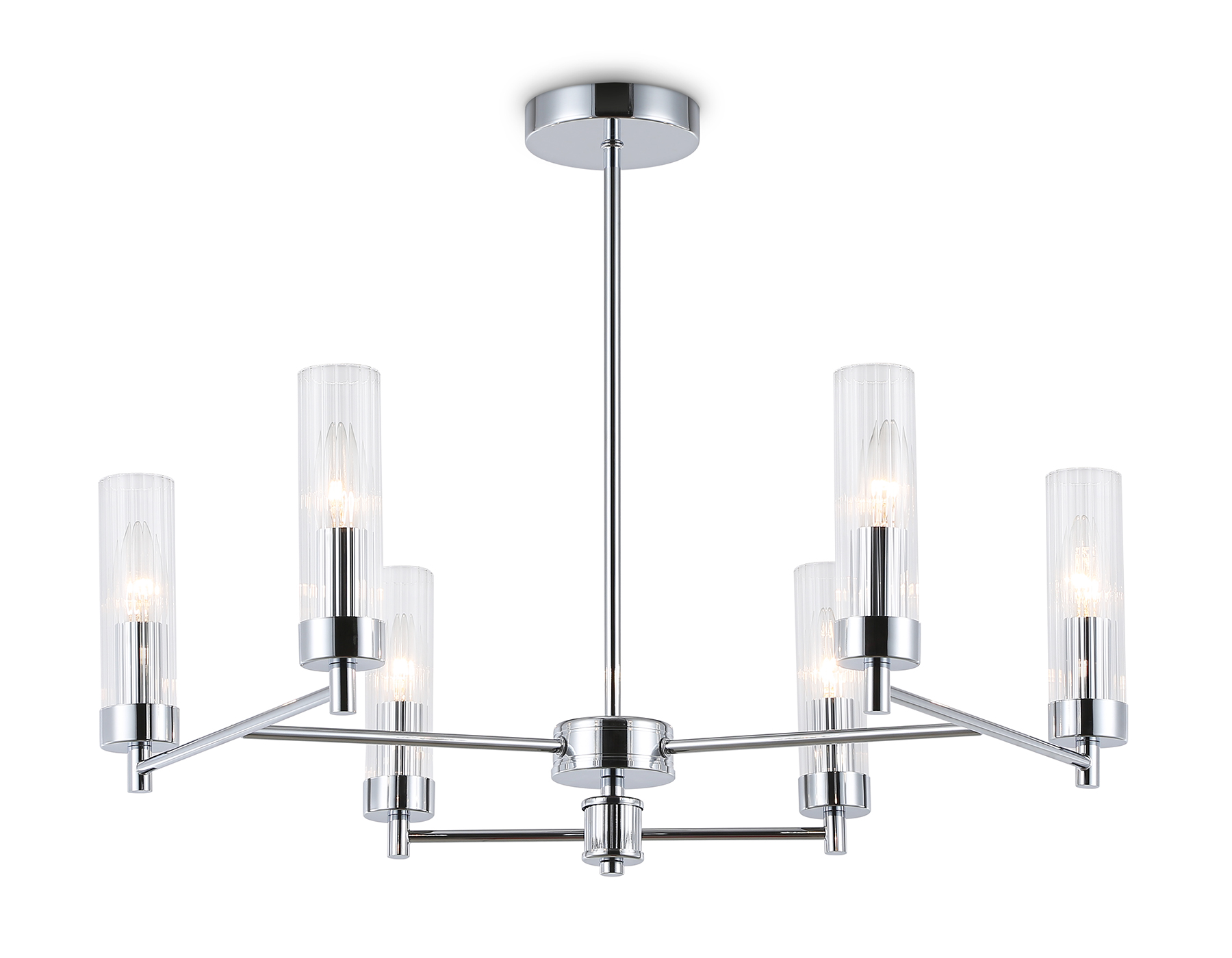 Подвесная люстра на штанге Ambrella Light HIGH LIGHT Modern LH55151_AMB