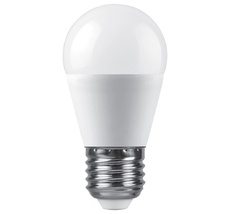 Лампа светодиодная G45 шар малый 15W 175-265V E27 6400К Feron 52078_FR