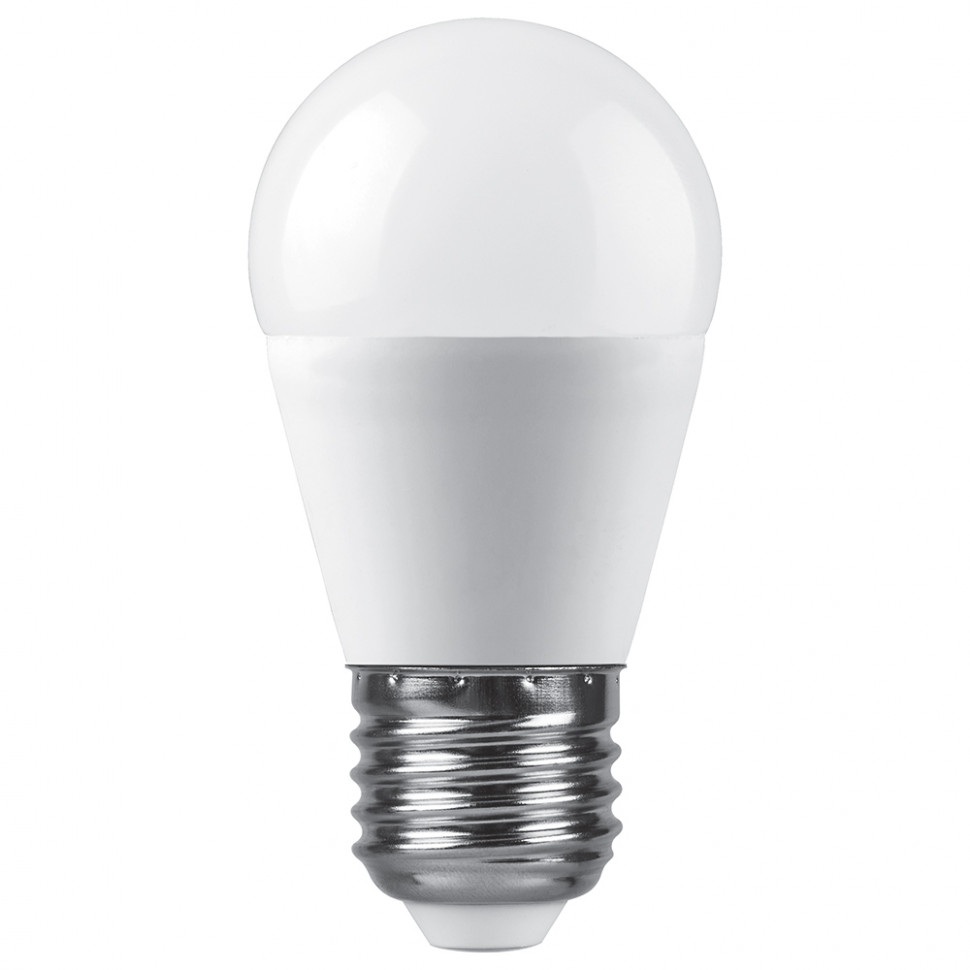 Лампа светодиодная G45 шар малый 15W 175-265V E27 6400К Feron 52078_FR