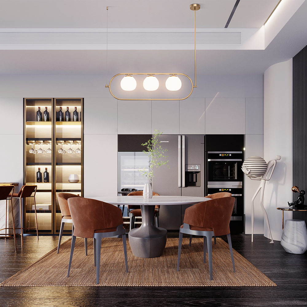 Подвесной светильник Maytoni Modern Erich MOD221PL-03BS_MY