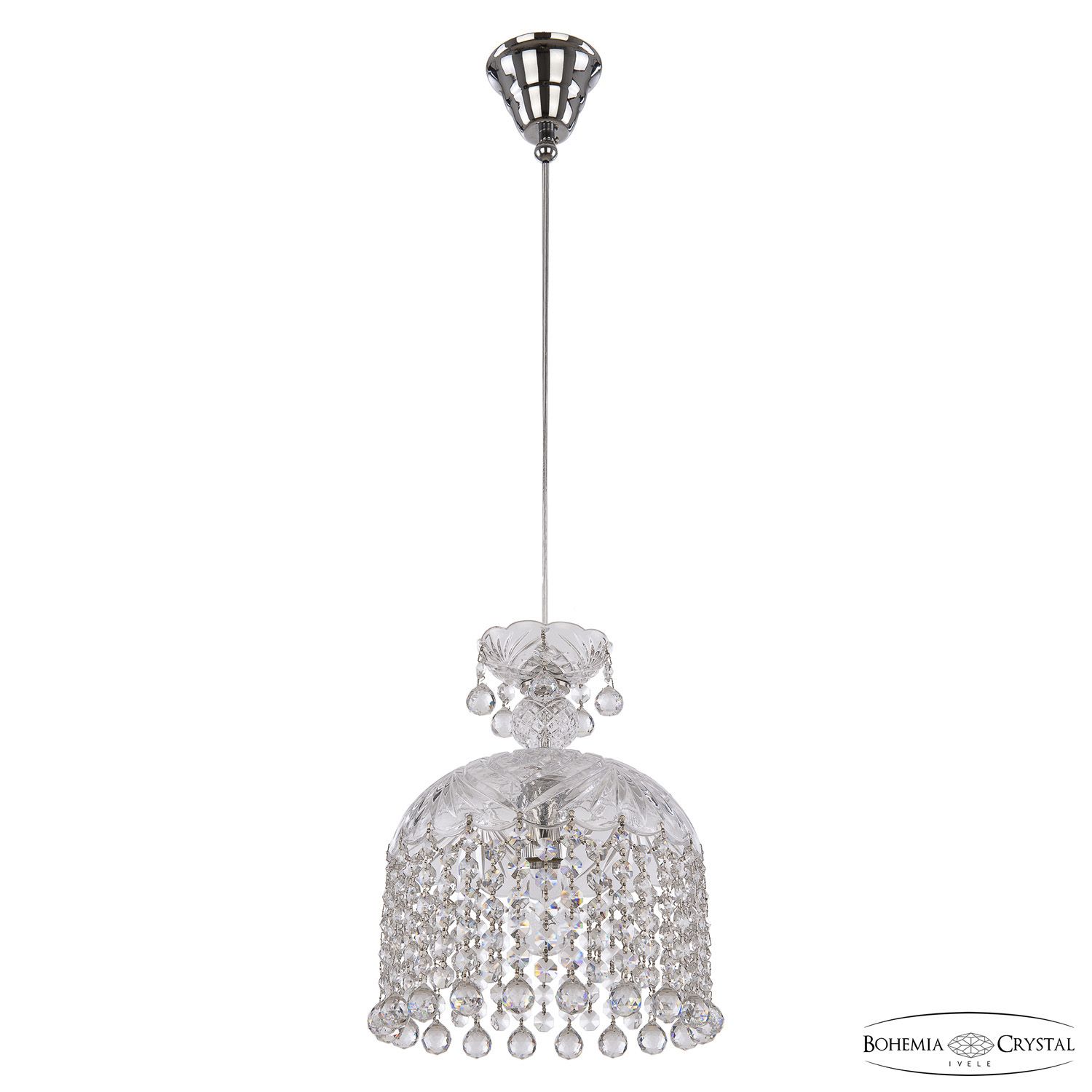 Подвесной светильник Bohemia Ivele Crystal 14781P/22 Ni Balls_BI