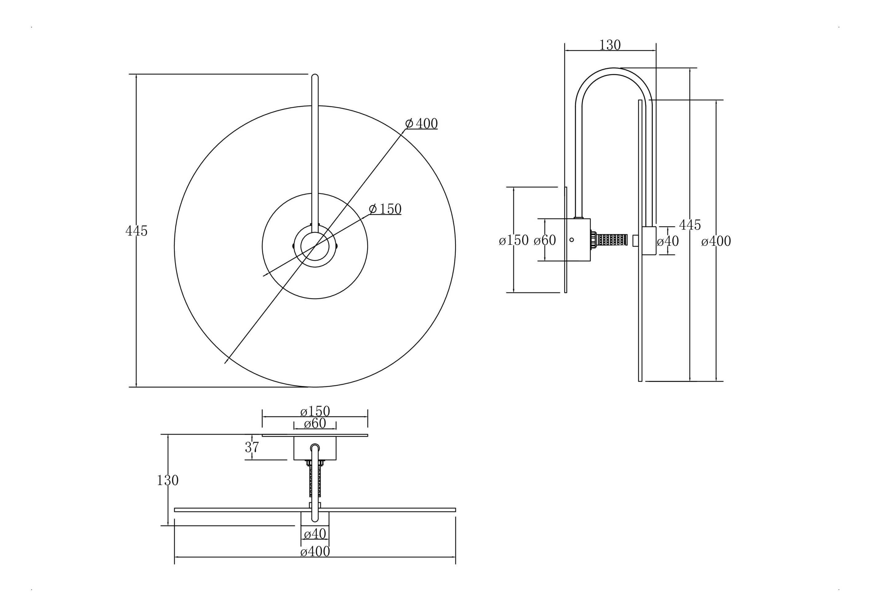 Настенный светильник Maytoni Mare MOD305WL-01CH_MY