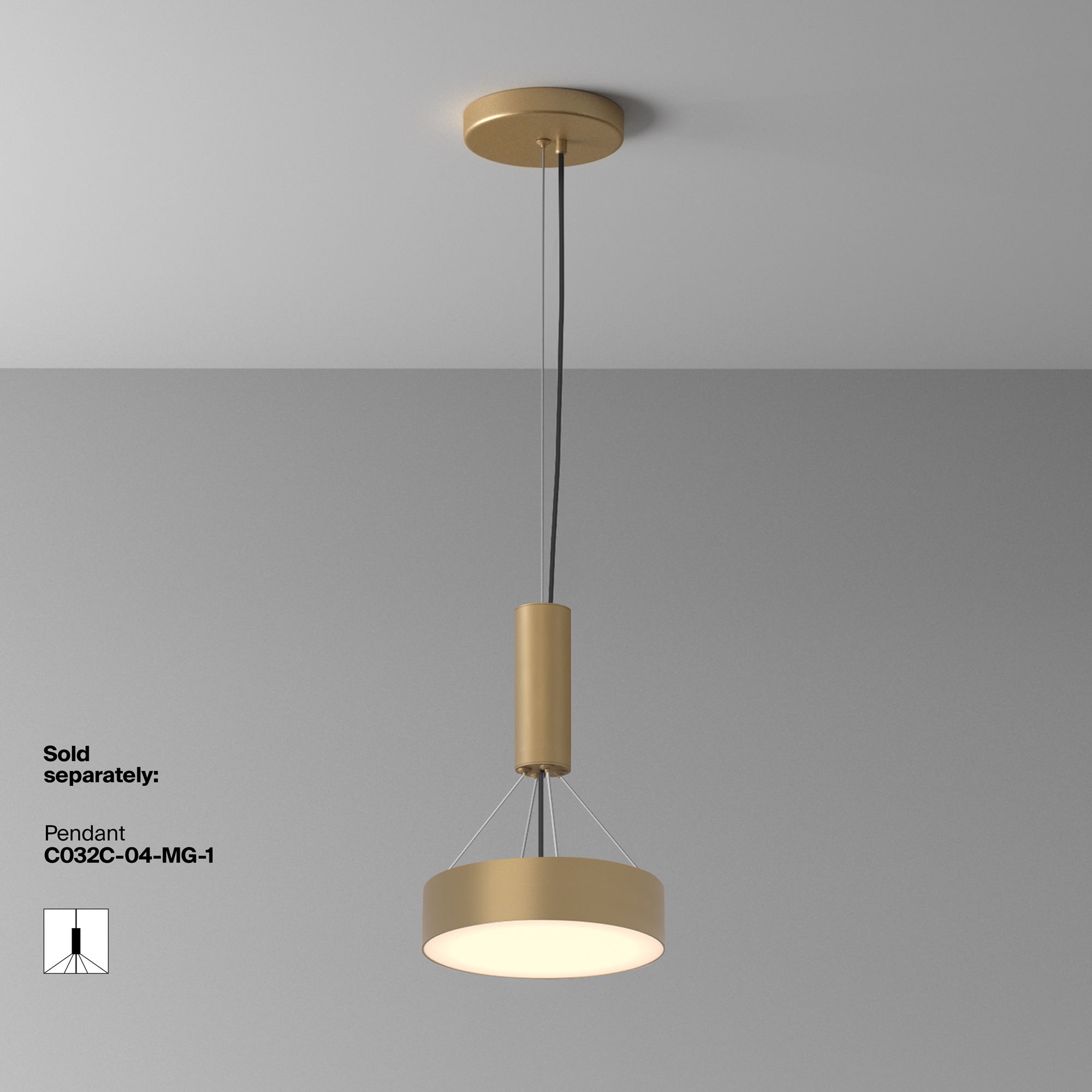 Потолочный светильник Maytoni Technical Zon C032CL-24W3K-RD-MG_MY