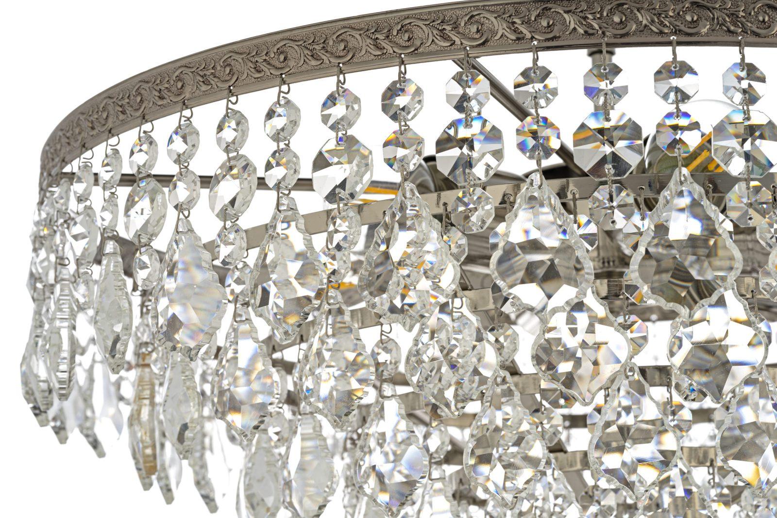 Потолочная люстра Arti Lampadari Castellana Nickel Castellana E 1.3.46.602 N