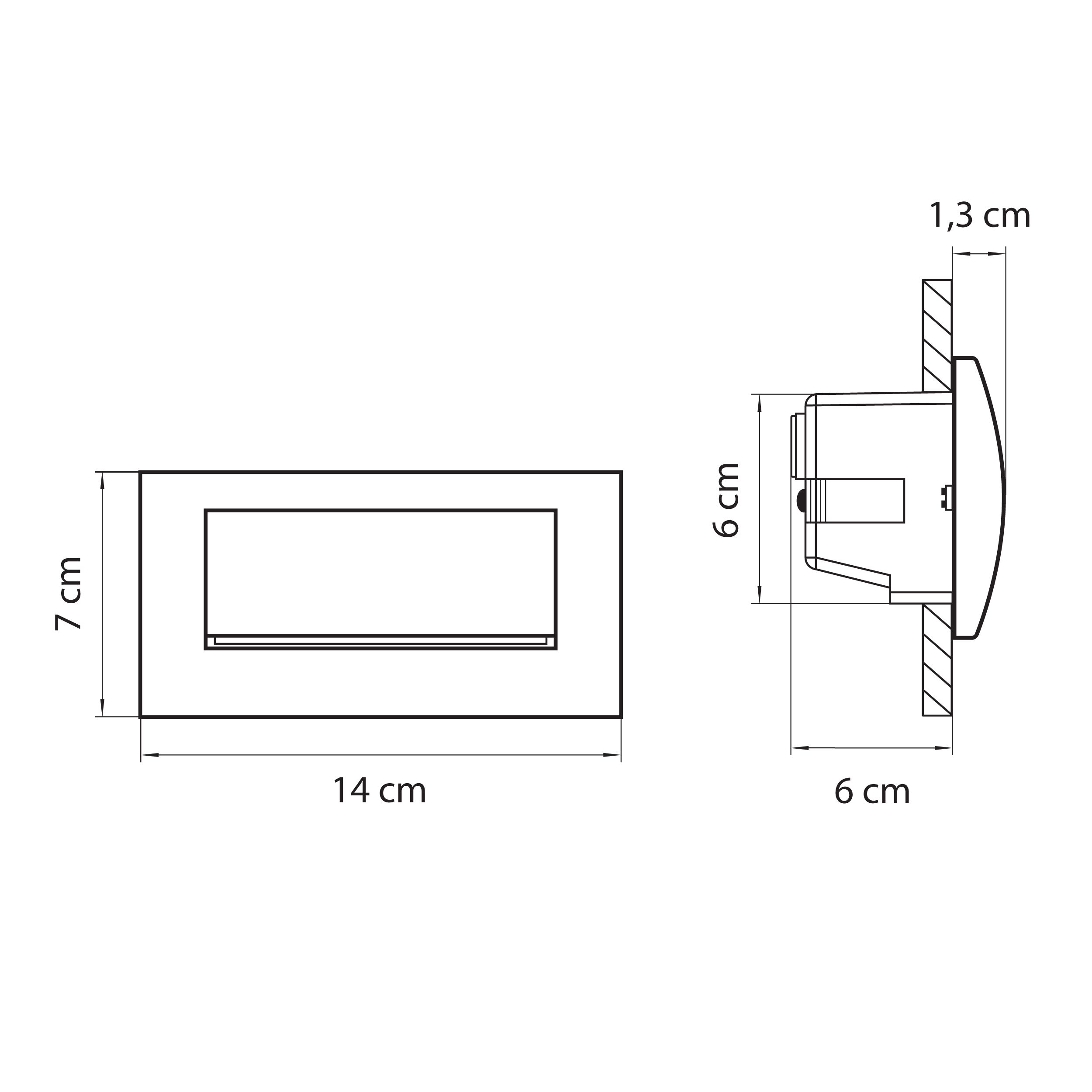 Уличный настенный светильник ESTRA 383572_LS