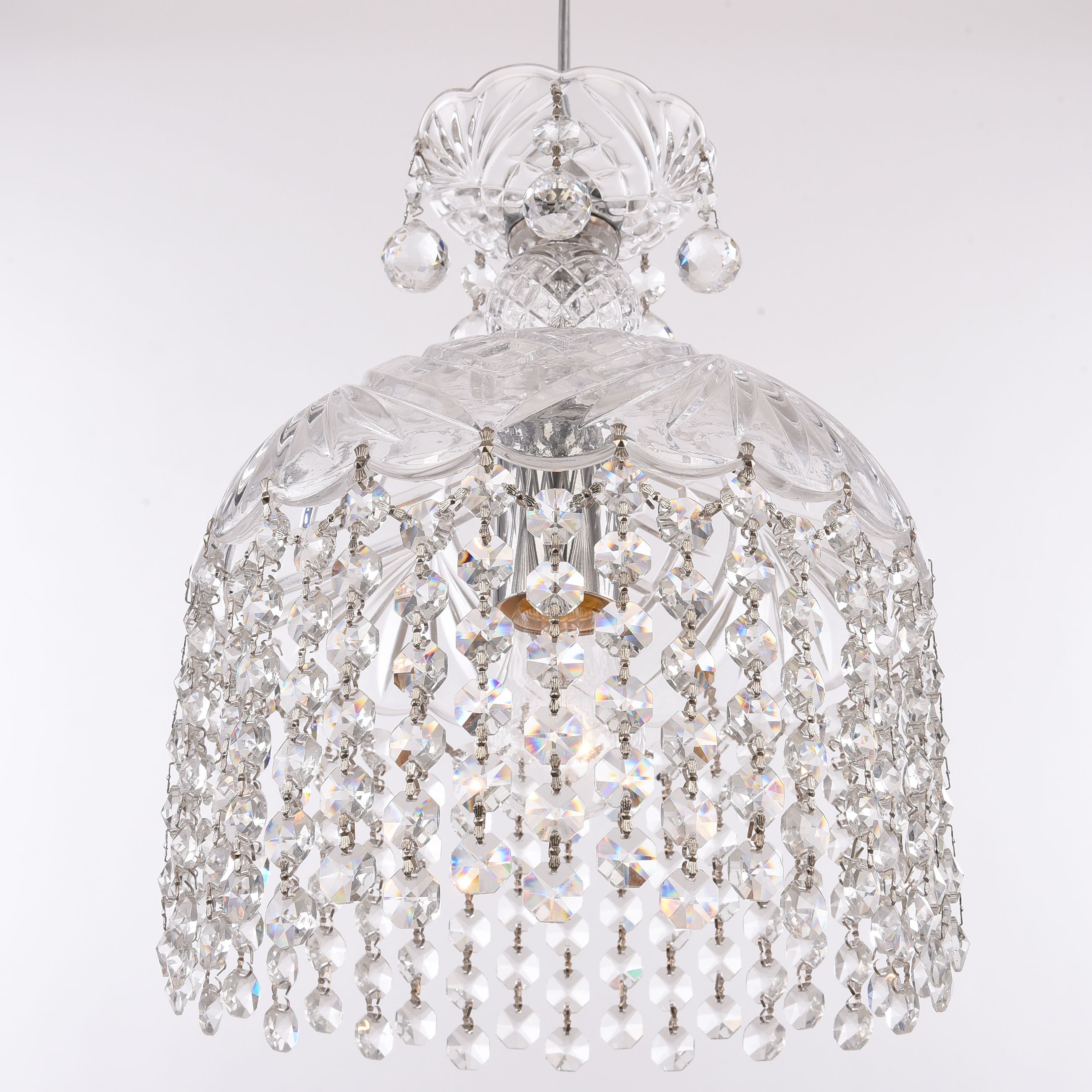 Подвесной светильник Bohemia Ivele Crystal 14781P/22 Ni R_BI