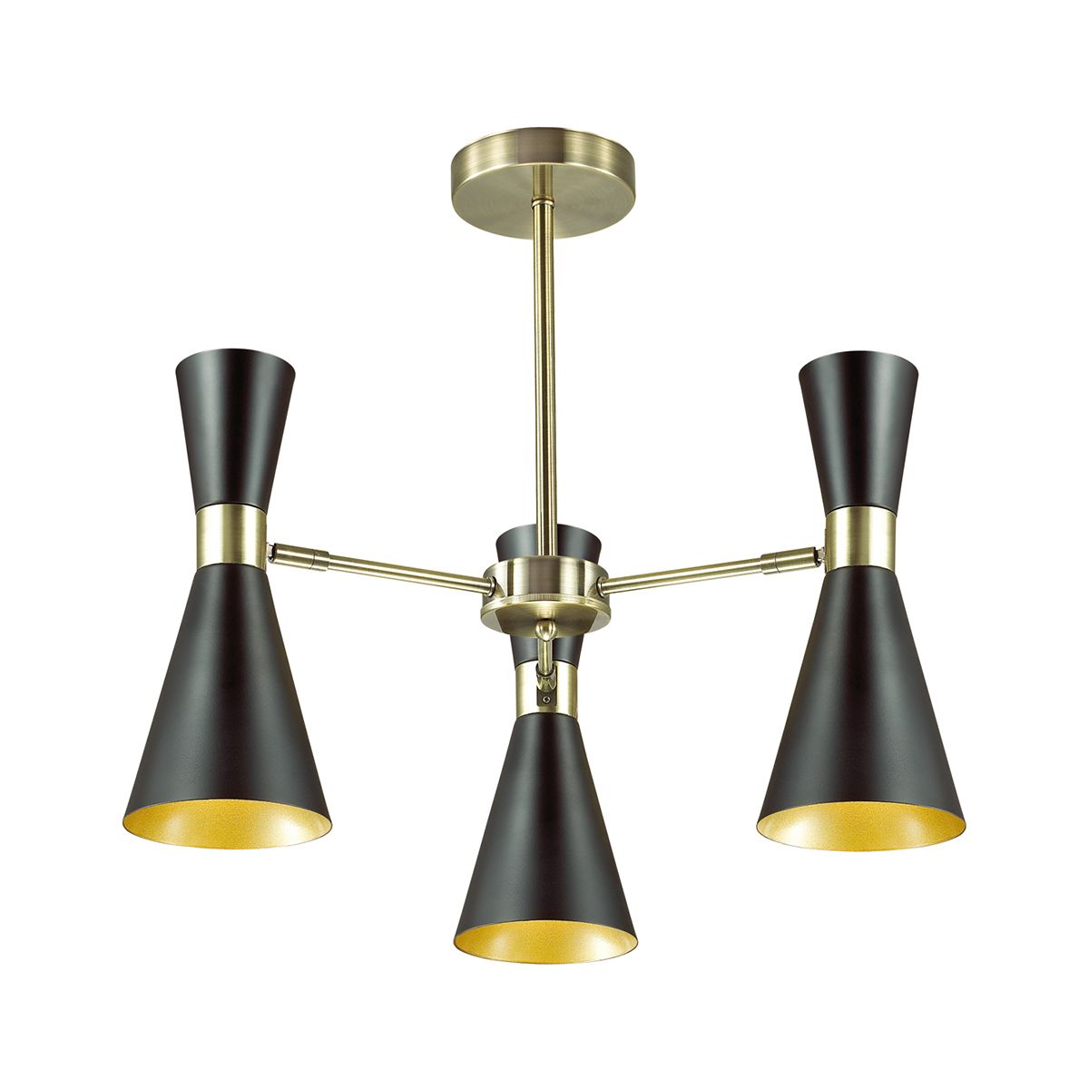 Потолочная люстра Lumion Quinn Black 3662/3C