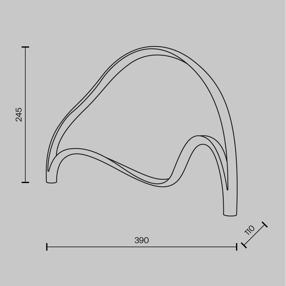 Настольная лампа Maytoni Plons MOD283TL-L12BS3K_MY