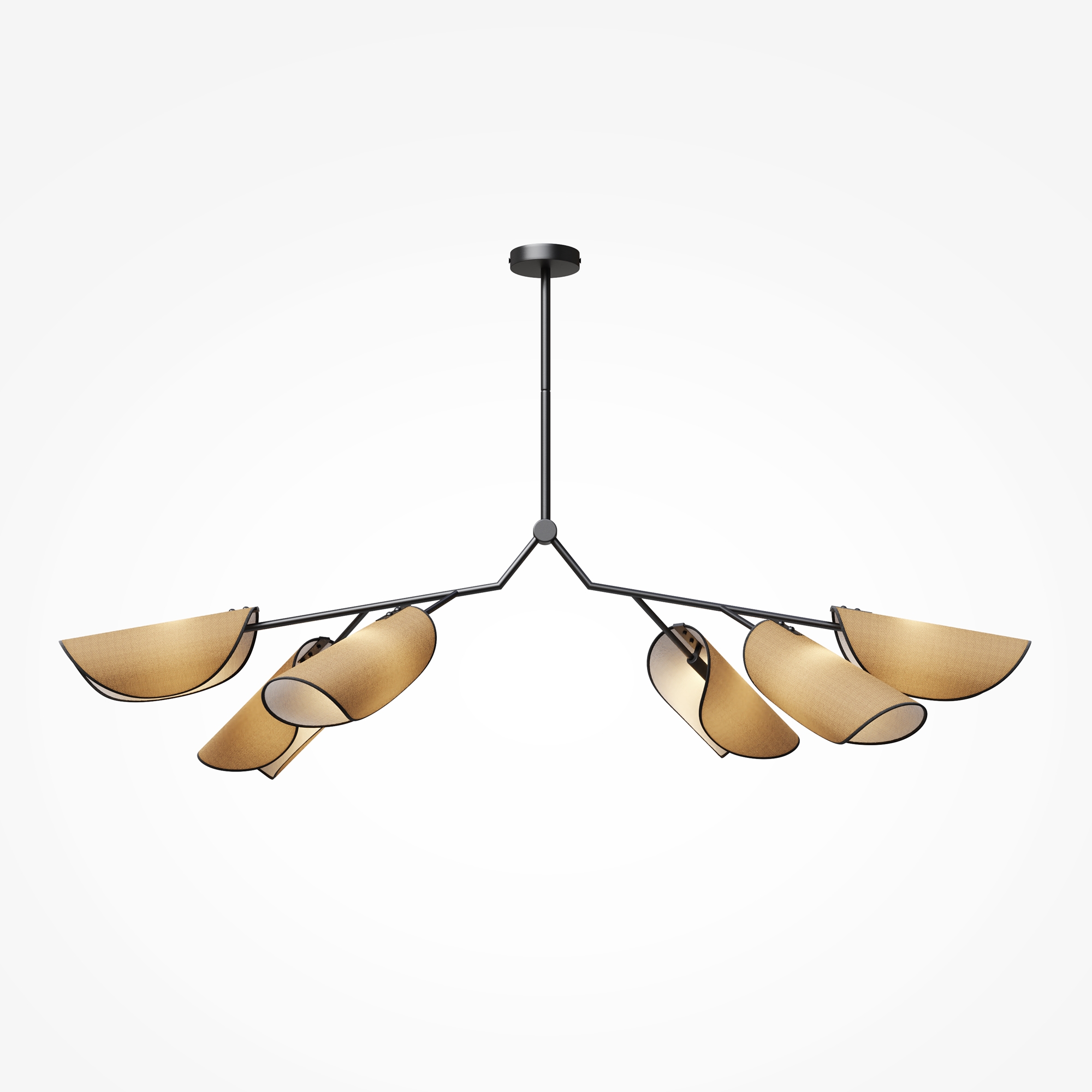 Подвесная люстра на штанге Organic MOD225PL-06B_MY