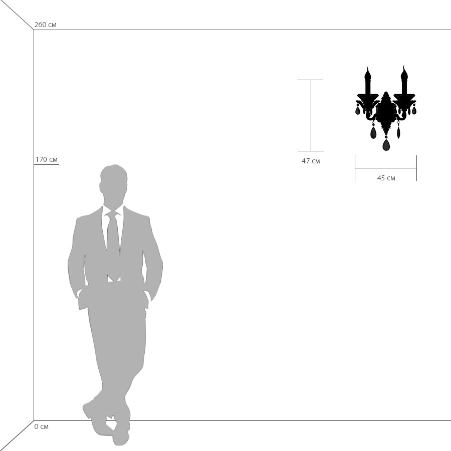 Бра LightStar Anemone 714624_LS