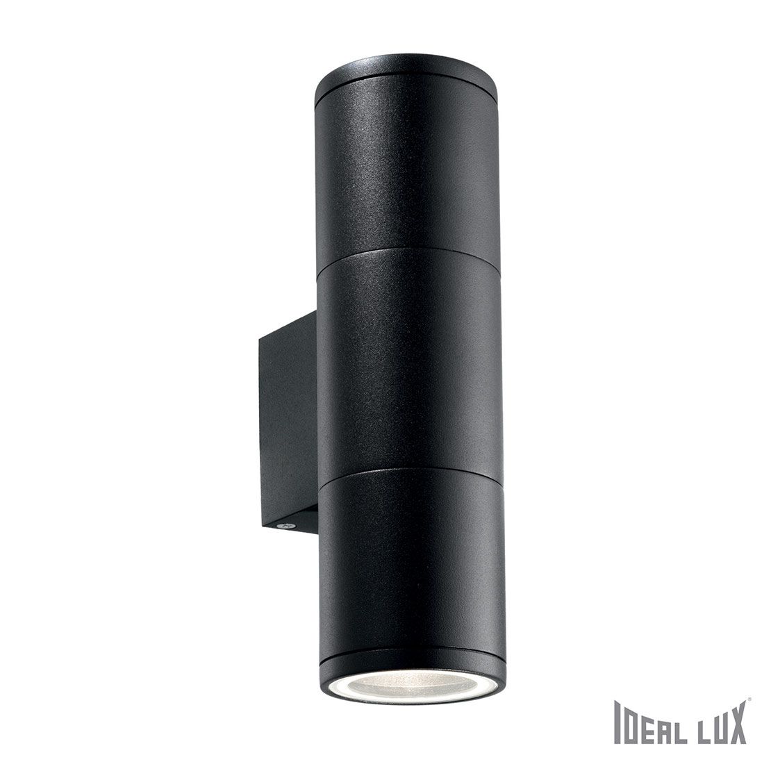 Уличный настенный светильник Ideallux GUN AP2 SMALL NERO