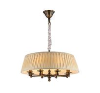 Подвесная люстра Newport JULIA 31508/C black brass_NP